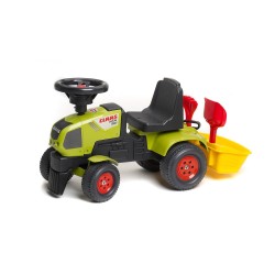 1:09 BABY TRACTOR CLAAS AXOS 310 + VOLQUETE + ACCESORIOS