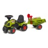 1:09 BABY TRACTOR CLAAS AXOS 310 + REMOLQUE + ACCESORIOS  