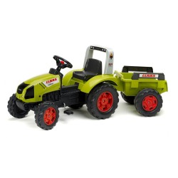 4:09 TRACTOR CLAAS ARION 430 + REMOLQUE - 160 CMS - EDAD + 3 AÑOS.