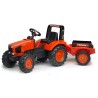 4:09 TRACTOR KUBOTA M135GX + REMOLQUE - 162 CMS - EDAD + 3 AÑOS