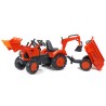 4:09 TRACTOR KUBOTA M135GX.CON: PALA DELANTERA MOBIL, BRAZO TRASERO, DUMPER TRASERO,ASIENTO REVERSIBLE, + 3 AÑOS