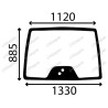 SAME Iron 115 DCR Continuo - Luna delantera