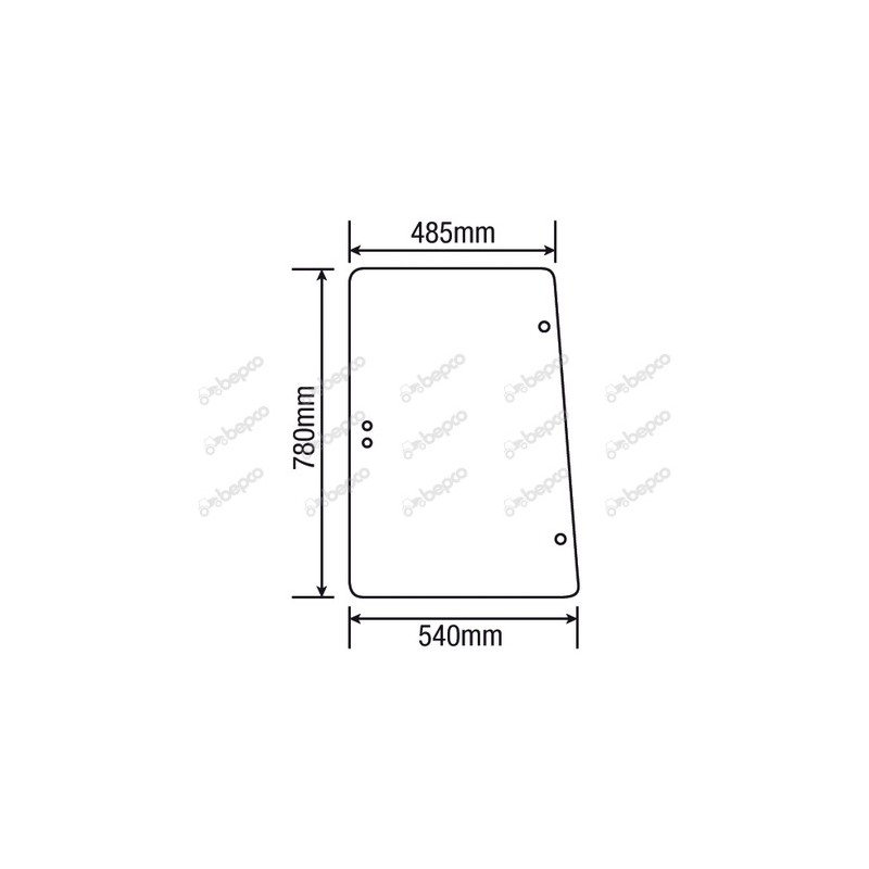 SAME Laser3 140 - Luna lateral