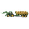 1:32 JOHN DEERE 6920 con pinzas y remolque con rulos