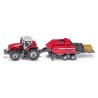 1:50 MASSEY FERGUSON con empacadora