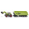 1:50 CLAAS Axion con pala y remolque basculante 5 ejes