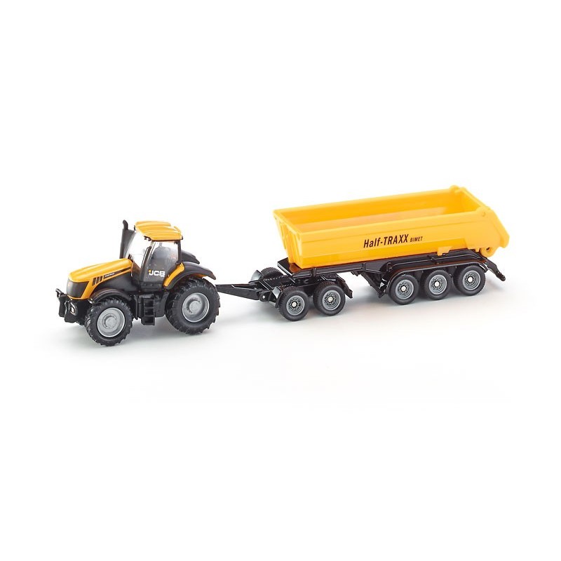 1:87 JCB 8250 con remolque basculante Half-TRAXX 1:87 JCB 8250 con remolque basculante Half-TRAXX