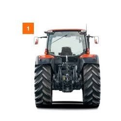 KUBOTA M95 GX-III - Luna trasera