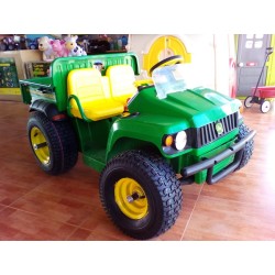 6:09 JOHN DEERE Gator 12V con ruedas de goma