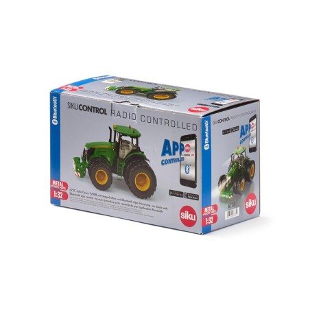 1:32 Radio Control JOHN DEERE 7290R Doble rueda APP