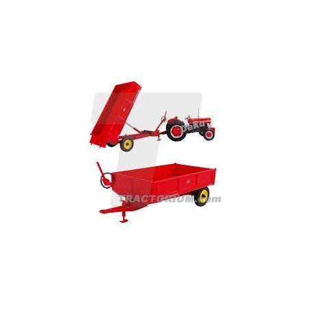 1:32 Remolque basculante MASSEY FERGUSON 21 3.5 TON TIPPING TRAILER