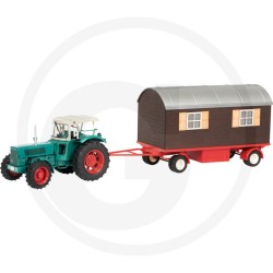 1:32 HANOMAG Robust con remolque