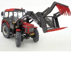 Tractor de cartón para construir: ZETOR 7745 con pala