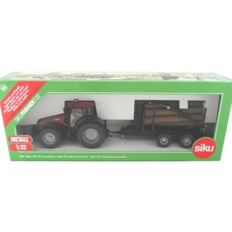 1:32 VALTRA T191 con remolque forestal