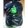 Gorra JOHN DEERE negra-verde (Adulto)