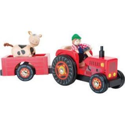 LEGLER: Tractor con remolque "Granja" (10316)