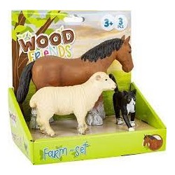 LEGLER: Set de la granja de Woodfriends (11007)