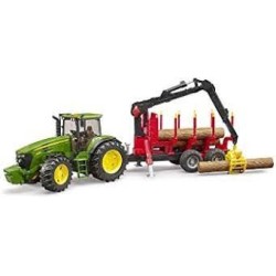 1:16 JOHN DEERE 7930 con remolque forestal