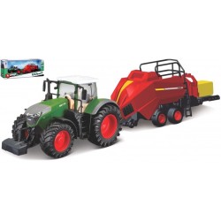 1:50 FENDT 1050 Vario con empacadora