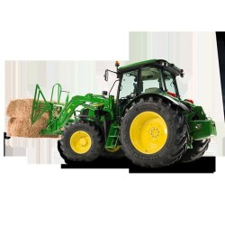 JOHN DEERE 6100MC - Luna lateral izquierda