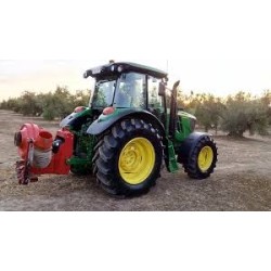 JOHN DEERE 6100MC - Luna lateral derecha