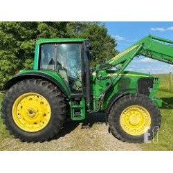 JOHN DEERE 7220 - Luna lateral derecha