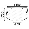 JOHN DEERE 7220 - Luna trasera antihielo