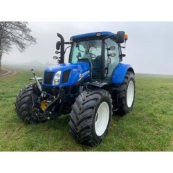 NEW HOLLAND T6.140 Auto Command - Luna delantera