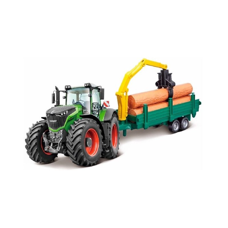 1:50 FENDT 1050 con remolque forestal