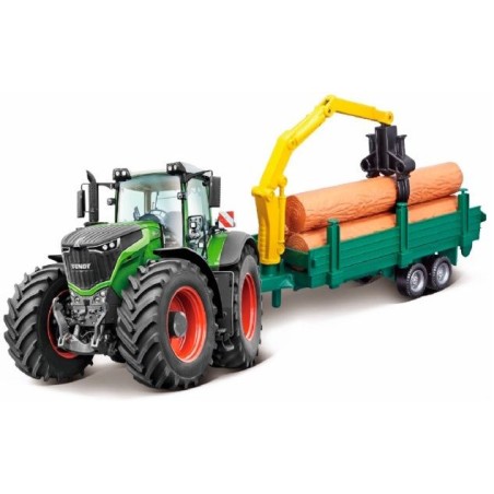 1:50 FENDT 1050 con remolque forestal