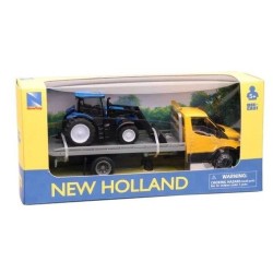 1:50 NEW HOLLAND T6.175 con pala en grúa IVECO