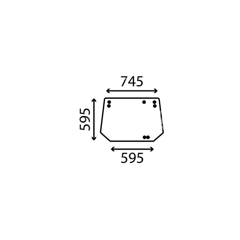 DEUTZ-FAHR Agrocompact 3.30F - Luna trasera