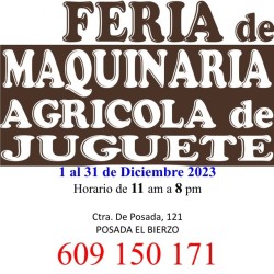 Feria de Maquinaria Agrícola de Juguete