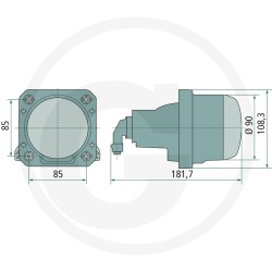 Manguito de radiador superior