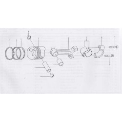 2000 1-16 Piston-connecting Rod Assy