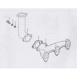 2000 1-25 Exhaust Manifold Assy