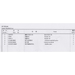 2000 1-25 Exhaust Manifold Assy