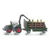 1:87 FENDT 939 forestal con remolque