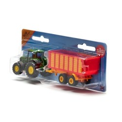 1:87 JOHN DEERE 7530 con remolque de ensilado