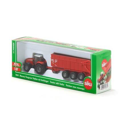 1:87 MASSEY FERGUSON 8480 con remolque basculante