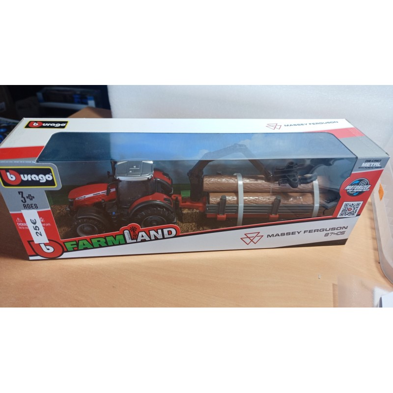 copy of 1:50 MASSEY FERGUSON 8740S con empacadora