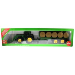 copy of 1:32 JOHN DEERE 6820 con pala y remolque basculante
