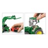 copy of 1:32 JOHN DEERE 6820 con pala y remolque basculante