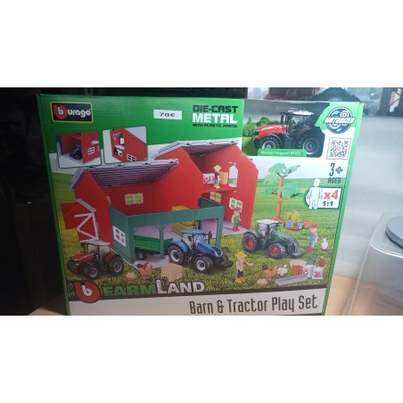 1:50 MASSEY FERGUSON 8740S en granja grande