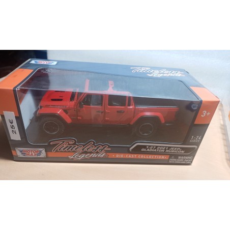 1:24 JEEP Gladiator Rubicon (Open Top) 2021