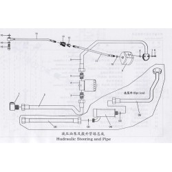 2000 2-77 Hudraulic Steering and Pipe