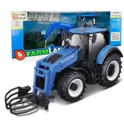 1:32 NEW HOLLAND T7.315 con pinza rulos Burago