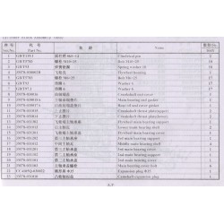 1000 1-6 Cylinder Bock Assembly (One)