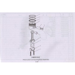 1000 1-15 Piston and Connecting Rod Assembly