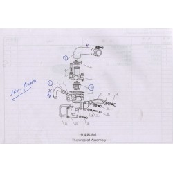 1000 1-34 Thermostat Assembly